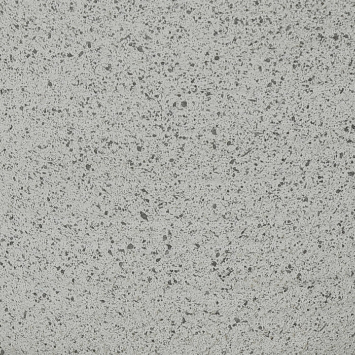 Lampe de table de 25 po en céramique grise avec base argentée