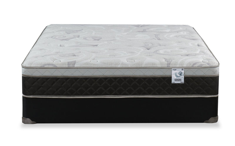 Ensemble matelas à Euro-plateau Pisa II de Springwall pour lit simple