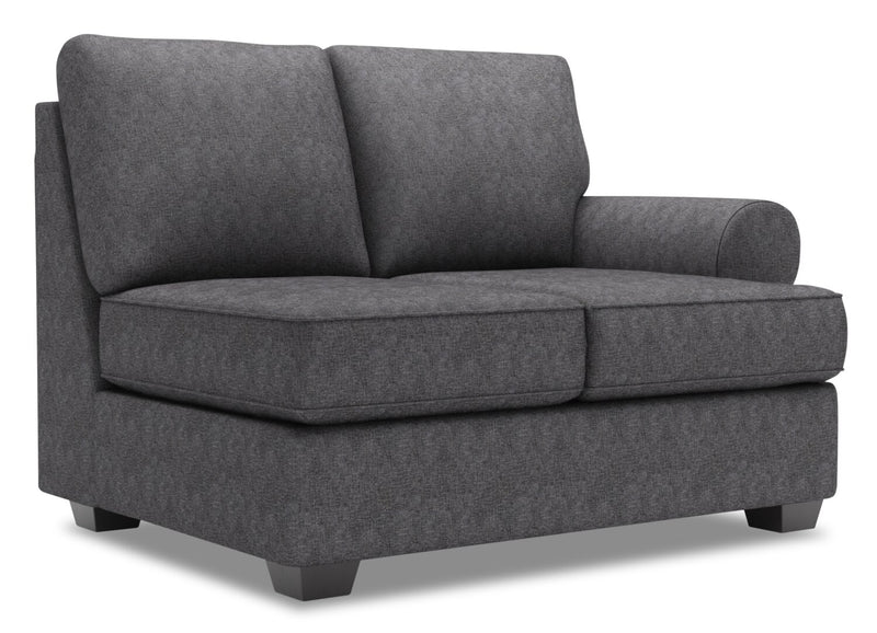 Causeuse de droite Roll de la collection Sofa Lab - Luxury Charcoal
