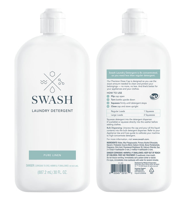 Détergent à lessive Swash linge frais de Whirlpool - SWHLDLFL2B