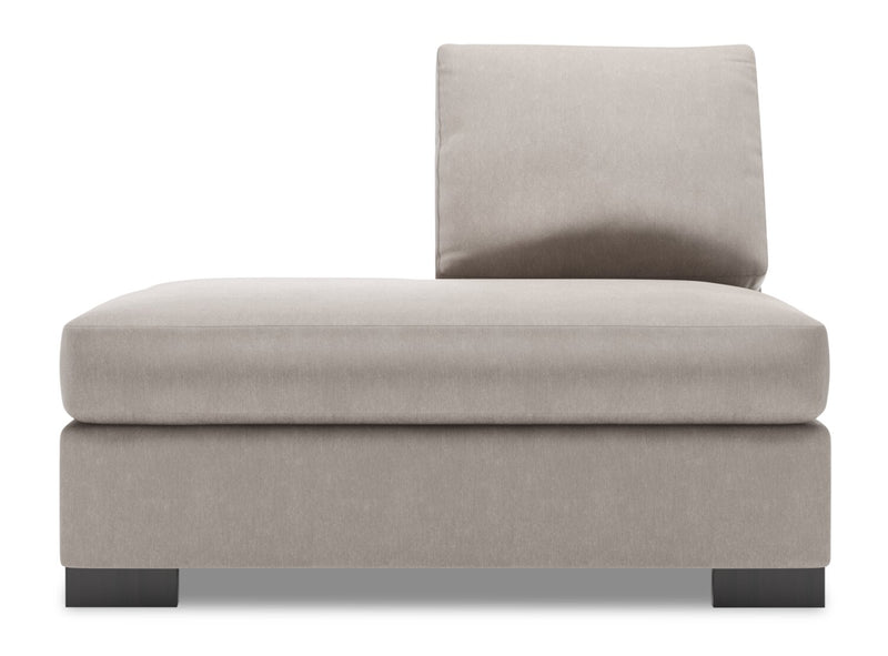 Rallonge pour fauteuil long de gauche Track de la collection Sofa Lab - Pax Slate