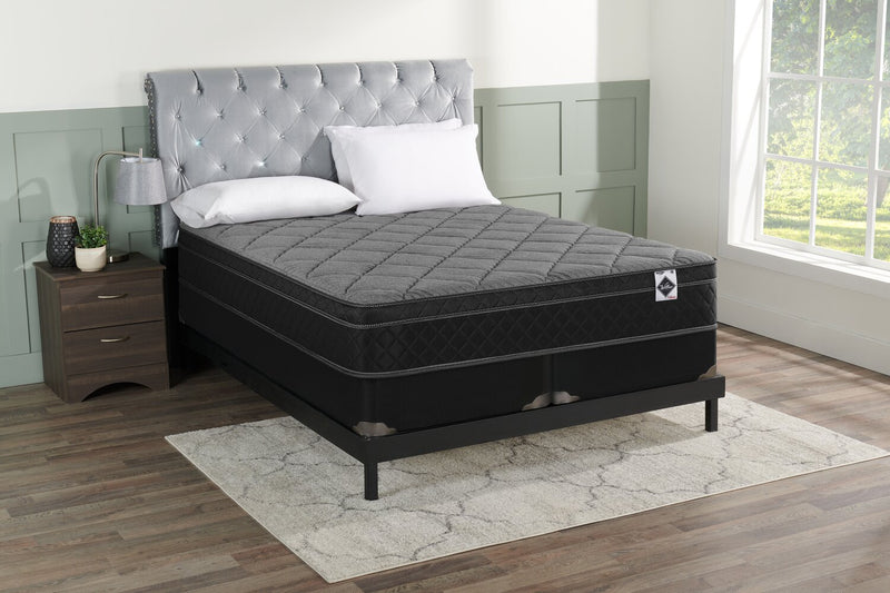 Ensemble matelas à Euro-plateau divisé dans une boîte Aspen de Springwall pour grand lit