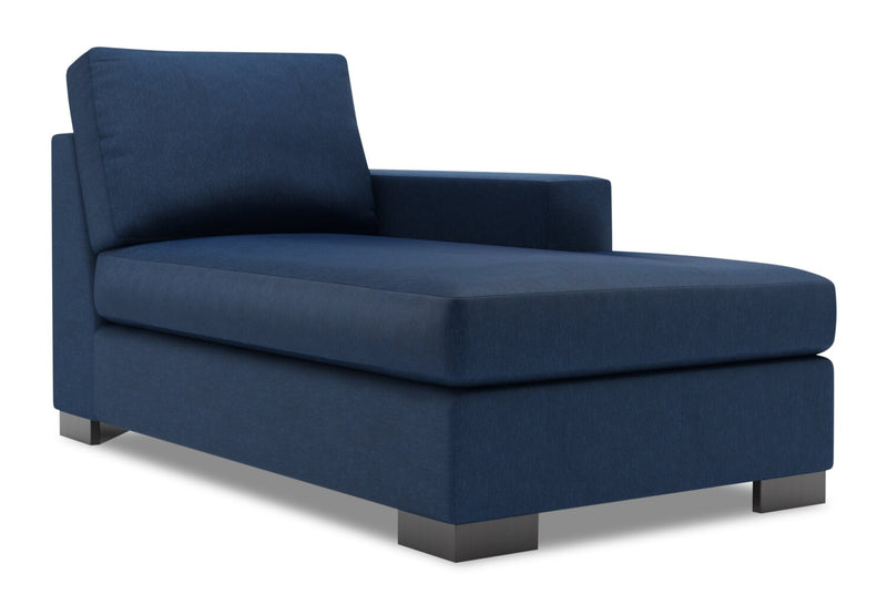 Fauteuil long de gauche Track de la collection Sofa Lab - Pax Navy