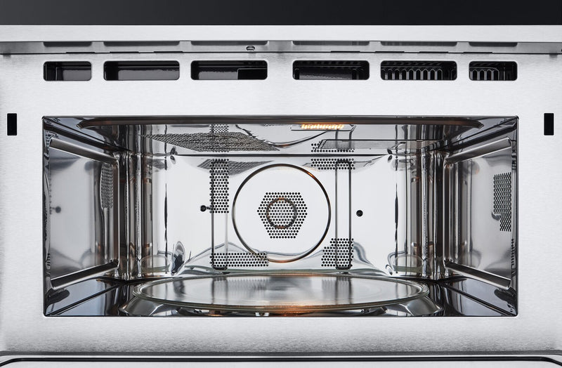 Four mural combiné électrique LG de 6,4 pi³ et de 30 po avec convection par ventilateur - acier inoxydable Smudge-ProofMD - WCEP6423F