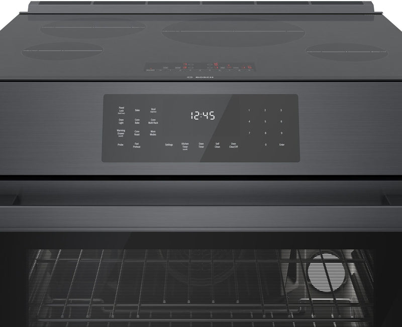 Cuisinière électrique Bosch de série 800 de 4,6 pi3 avec surface de cuisson à induction - HII8047C