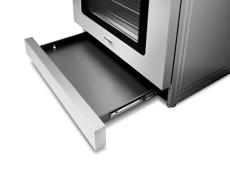 Cuisinière professionnelle à gaz Thor Kitchen de 6 pi³ à panneau inclinable - TRG3601