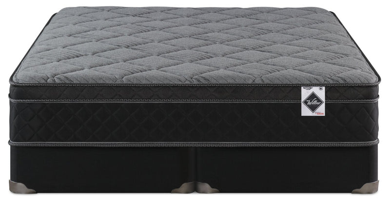 Ensemble matelas à Euro-plateau dans une boîte Aspen de Springwall pour très grand lit