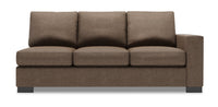 Sofa-lit de droite Track de la collection Sofa Lab - Luna Praline