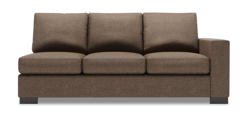 Sofa-lit de droite Track de la collection Sofa Lab - Luna Praline