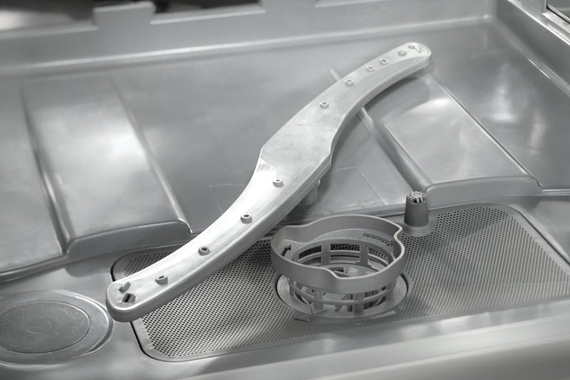 Lave-vaisselle Danby de 21,7 po et de 54 dBA avec commandes à l'avant - argenté - DDW631SDB 