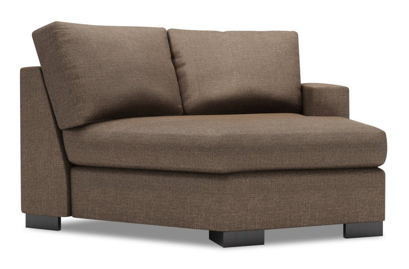 Fauteuil Cuddler de droite Track de la collection Sofa Lab - Luna Praline