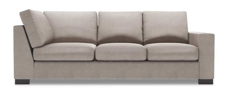 Sofa de droite pour rallonge Track de la collection Sofa Lab - Pax Slate