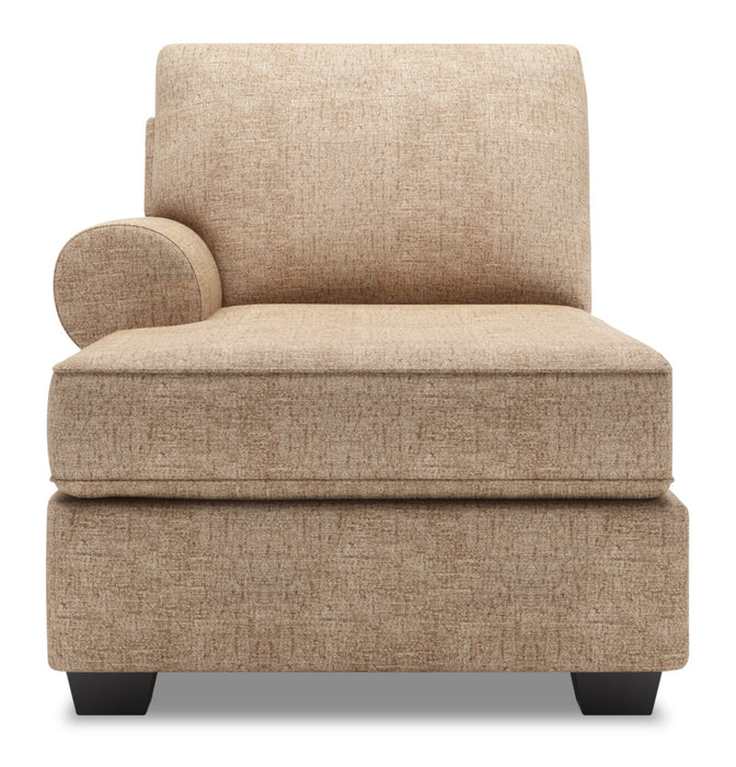 Fauteuil long de droite Roll de la collection Sofa Lab - Luxury Taupe