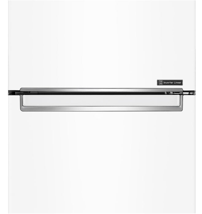 Réfrigérateur LG de 12 pi³ et de 23 po de profondeur comptoir à congélateur inférieur - blanc - LBNC12231W