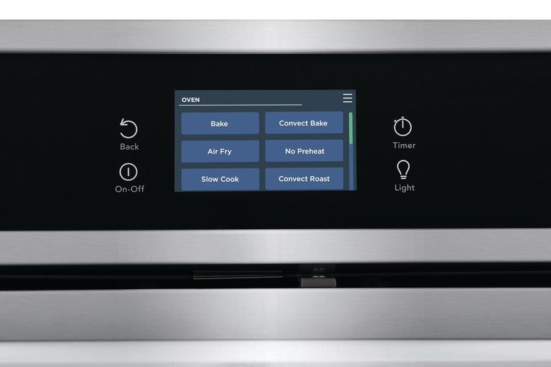 Four mural simple électrique Frigidaire Gallery de 5,3 pi³ et de 30 po avec convection totale - acier inoxydable Smudge-ProofMD - GCWS3067AF