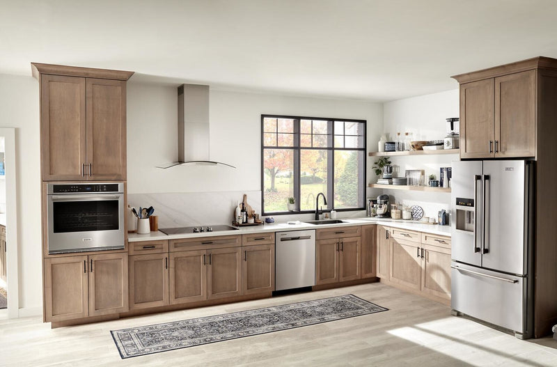 Four mural simple électrique Maytag de 5 pi³ et de 30 po avec convection véritable - acier inoxydable résistant aux traces de doigts - MOES6030LZ