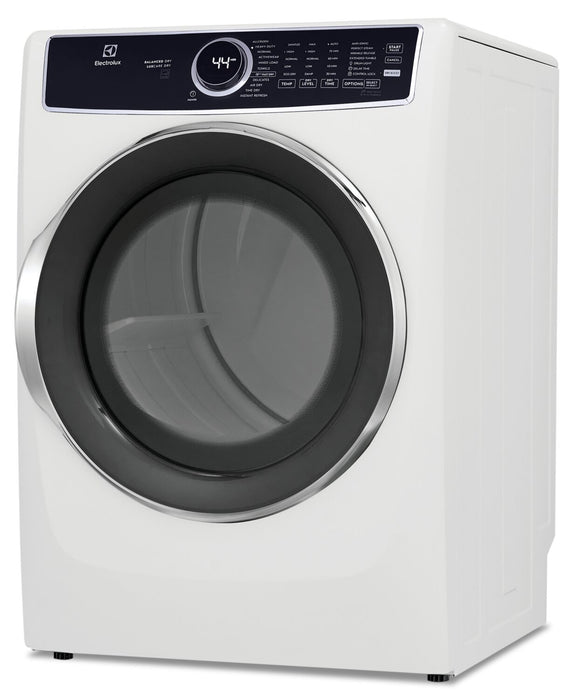 Sécheuse électrique Electrolux de 8 pi³ avec vapeur - blanche - superposable - ELFE753CAW