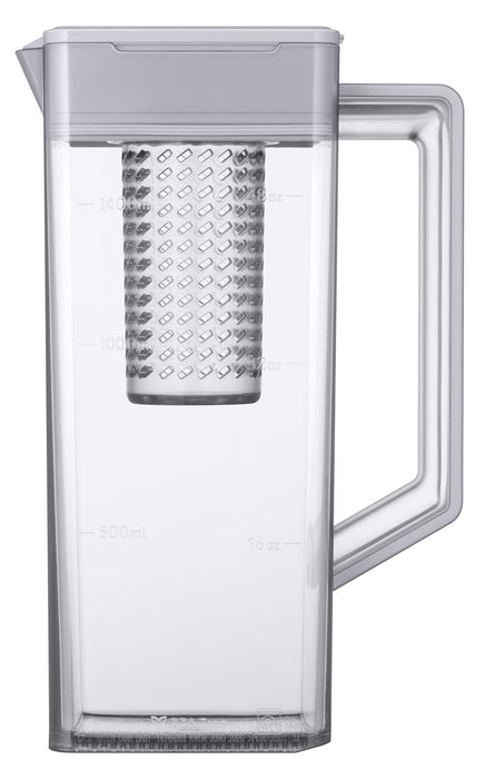 Réfrigérateur 4 portes BESPOKE Samsung de 22,8 pi³ et de 36 po de profondeur comptoir - acier inoxydable - RF23BB8600QLAA