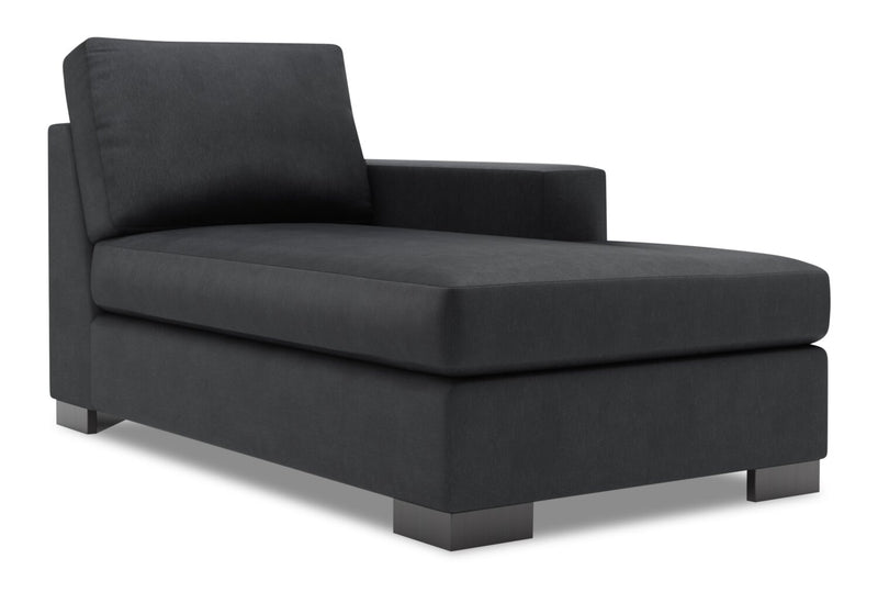 Fauteuil long de gauche Track de la collection Sofa Lab - Pax Pepper