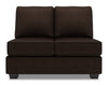 Causeuse sans accoudoirs Roll de la collection Sofa Lab - Luxury Chocolate
