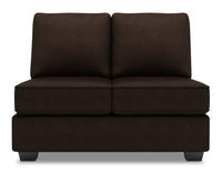 Causeuse sans accoudoirs Roll de la collection Sofa Lab - Luxury Chocolate