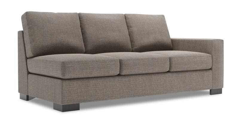 Sofa de droite Track de la collection Sofa Lab - Luna Smoke