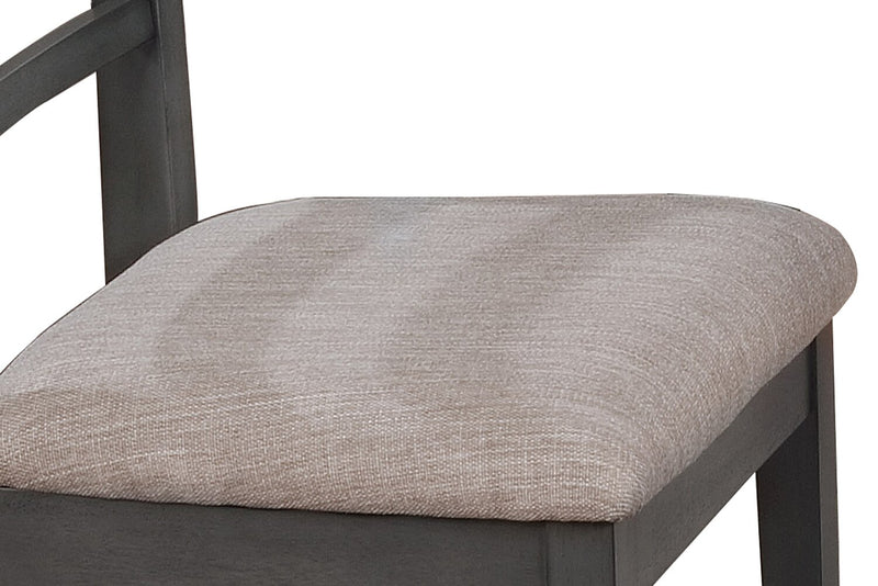 Ensemble de salle à manger Sage 5 pièces avec table de 48 po (L) et 4 chaises - gris