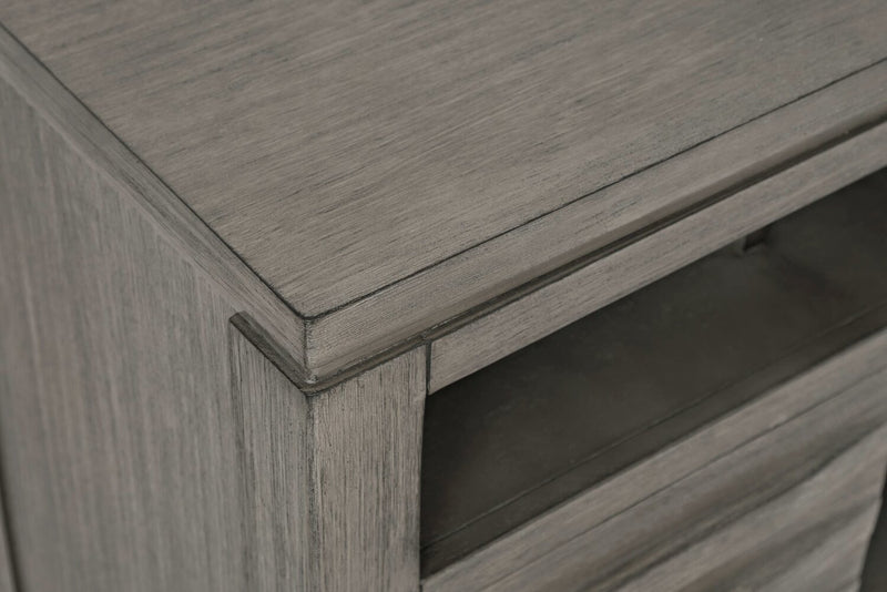 Meuble pour téléviseur Bronx de 50 po avec rangement et système de gestion des câbles pour téléviseurs jusqu’à 55 po - gris