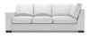 Sofa de gauche pour rallonge Track de la collection Sofa Lab - Pax Ice