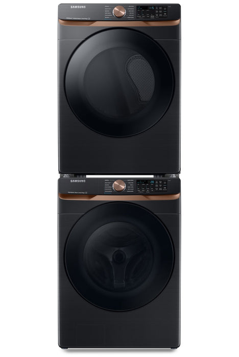 Laveuse à chargement frontal de 5,8 pi³ et sécheuse électrique de 7,5 pi³ de Samsung