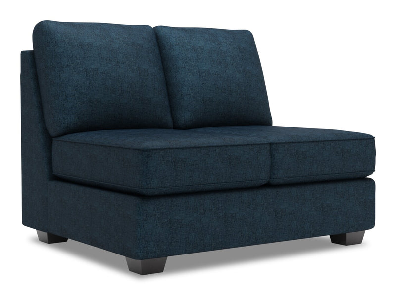 Causeuse sans accoudoirs Roll de la collection Sofa Lab - Luxury Indigo