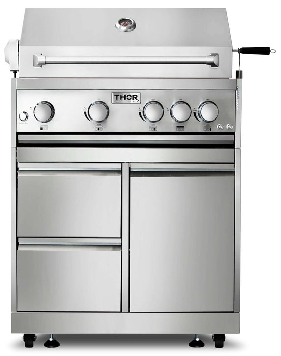 Armoire pour barbecue gril Thor Kitchen de 32 po pour l’extérieur - MK03SS304