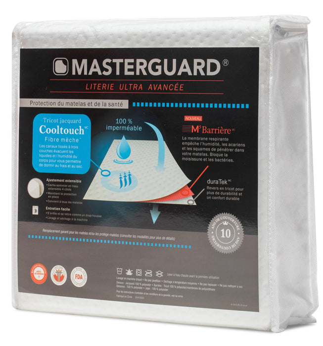 Protège-matelas MasterguardMD CooltouchMC pour lit simple très long