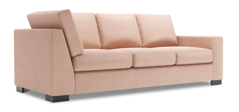 Sofa de droite pour rallonge Track de la collection Sofa Lab - Pax Rose
