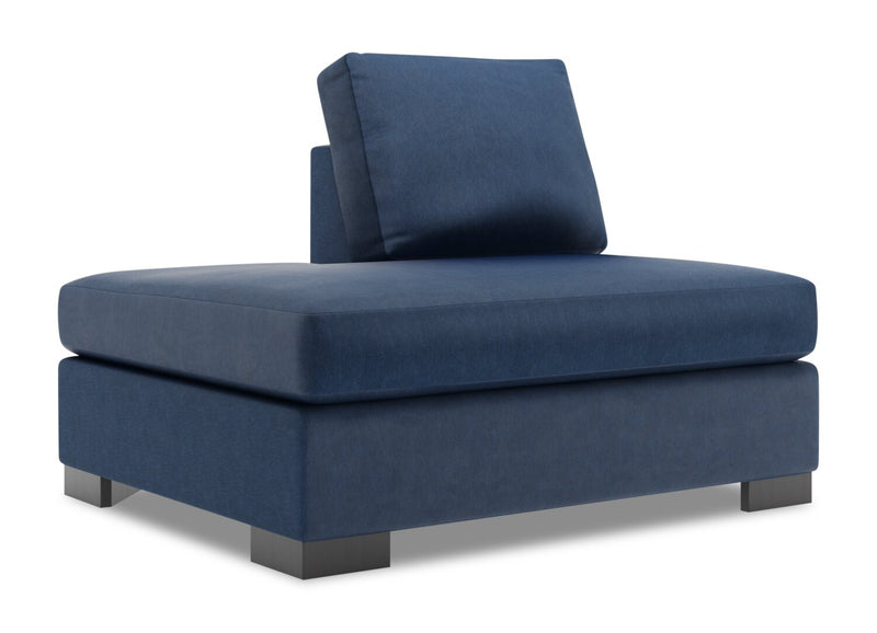 Rallonge pour fauteuil long de gauche Track de la collection Sofa Lab - Pax Navy