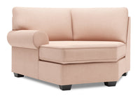 Fauteuil Cuddler de gauche Roll de la collection Sofa Lab - Pax Rose