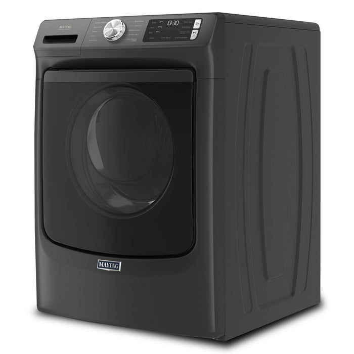 Laveuse à la vapeur haute efficacité Maytag à chargement frontal de 5,2 pi³ - noir volcan - superposable - MHW5630MBK