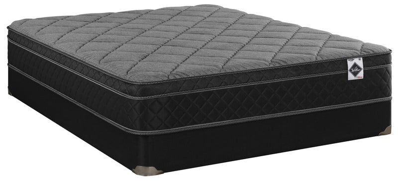 Ensemble matelas à Euro-plateau dans une boîte Aspen de Springwall pour lit double