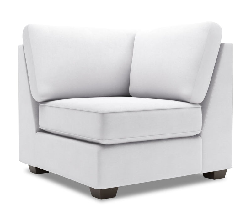 Fauteuil carré en coin Roll de la collection Sofa Lab - Pax Ice
