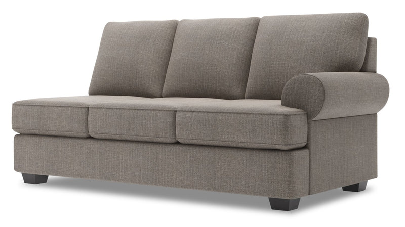 Sofa-lit de droite Roll de la collection Sofa Lab - Luna Smoke