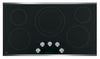 Surface de cuisson électrique GE de 36 po à 5 éléments - acier inoxydable noir - JP3036SLSS