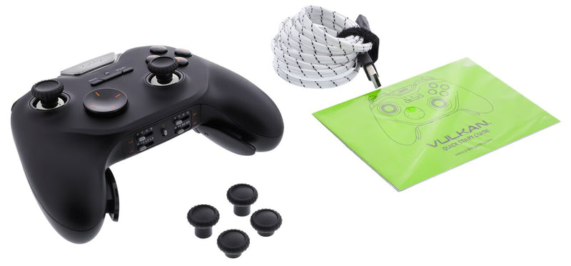 Manette sans fil améliorée Vulkan de Bionik avec boutons programmables - DG-090464