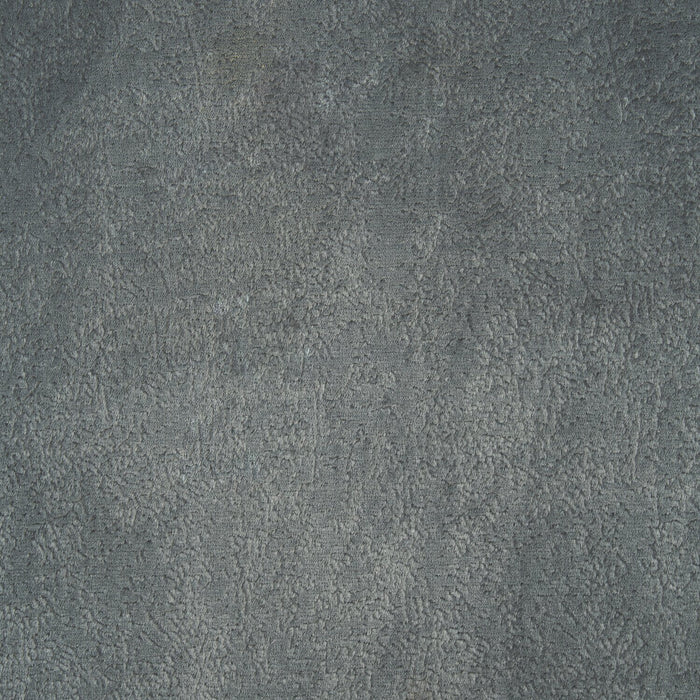 Fauteuil d’appoint pivotant Cuddler Midi de 42 po fabriqué au Canada en tissu de chenille - gris Plush Thunder