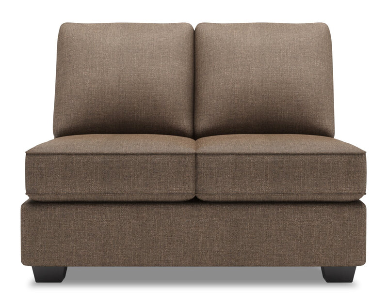 Causeuse sans accoudoirs Roll de la collection Sofa Lab - Luna Praline