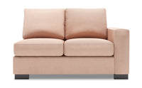  Causeuse de droite Track de la collection Sofa Lab - Pax Rose 