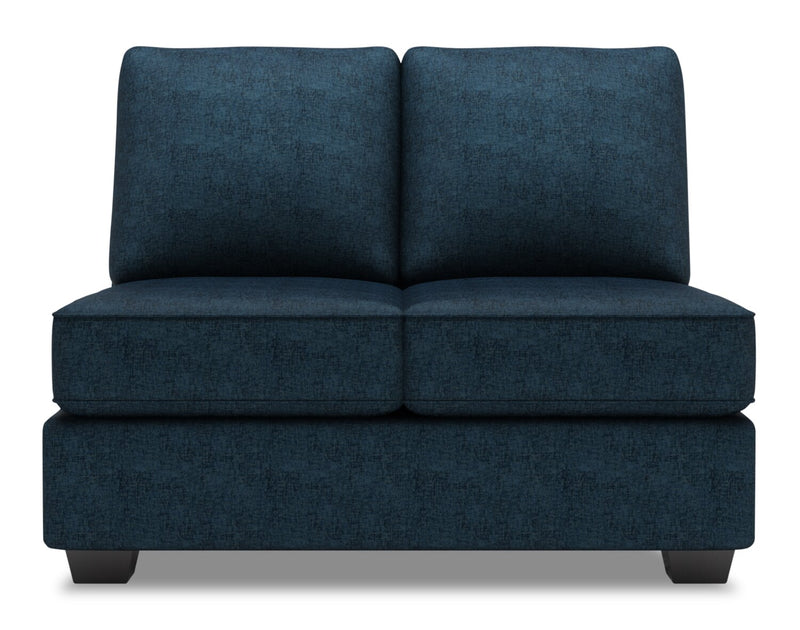 Causeuse sans accoudoirs Roll de la collection Sofa Lab - Luxury Indigo