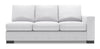 Sofa-lit de droite Track de la collection Sofa Lab - Pax Ice