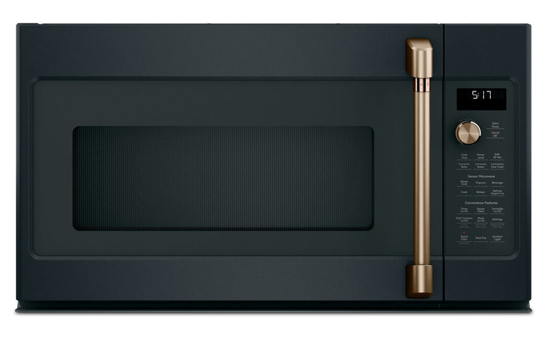 Trousse de poignées Café bronze brossé pour four à micro-ondes à hotte intégrée - CXOTRHKPMBZ