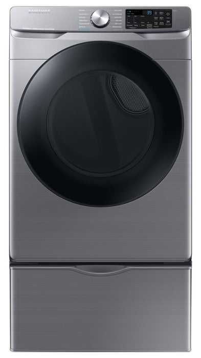 Sécheuse à gaz à la vapeur Samsung de 7,5 pi³ - grise - superposable - DVG45B6305P/AC