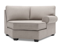 Fauteuil Cuddler de droite Roll de la collection Sofa Lab - Pax Slate